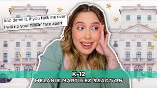 k12 by melanie martinez is unsettling but also so magical 🏫🍓🚌 album reaction  mampm [upl. by Joe]