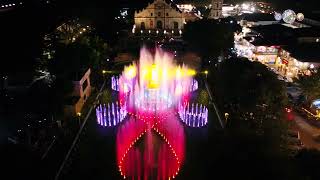 VIGAN CITY ILOCOS SUR DANCING FOUNTAIN [upl. by Nyladnarb]