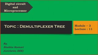 Demultiplexer Tree [upl. by Croner892]