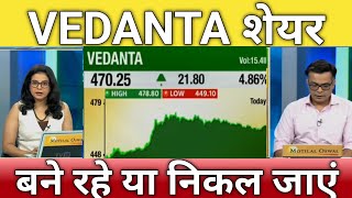 🔴Vedanta share letest news  Vedanta share anelysis  Vedanta share next Target 24 june [upl. by Tarrant791]