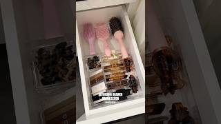 How I organize my bathroom drawers 💄🪞✨ bathroomorganization beautyorganization organizingideas [upl. by Thamora]