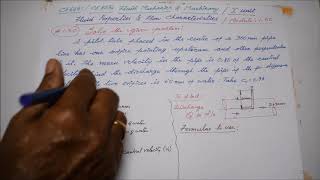 Solved Problem based on Pitot Tube  M150 Fluid Mechanics in Tamil [upl. by Leidba]