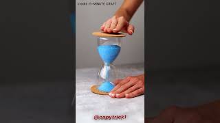 HANDMADE SAND TIMER 😱shorts viralvideo [upl. by Llirret]