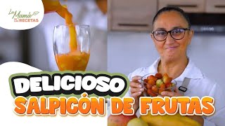 El mejor salpicón jugo de frutas 🍌🥭 del mundo mundial te cambiará la vida [upl. by Santiago204]