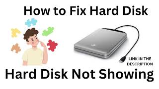 Hard disk not showing up in Windows [upl. by Eatnad]