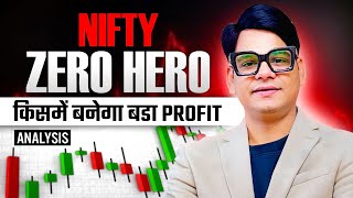 Nifty Zero Hero Analysis for tomorrow optiontrading trading analysis [upl. by Honig994]