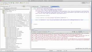 Spring Tutorial 38  Adding Spring and DataSource Configuration [upl. by Rayham]