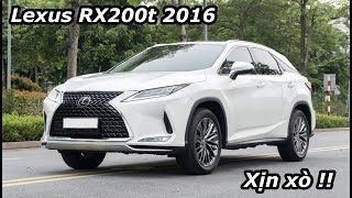 Lexus RX200t 2016 lên form 2020 xịn xò  Xe cực nét 1 chủ từ đầu không có chiếc thứ 2 [upl. by Bobinette560]