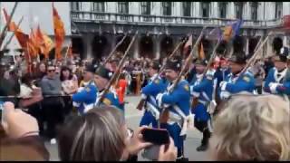 Venezia  25 Aprile  Festa Di San Marco [upl. by Anifesoj236]