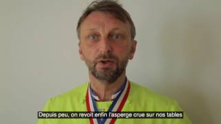 Lasperge en 5 points selon Frédéric Jaunault MOF Primeur [upl. by Arhsub]