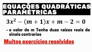 COMO RESOLVER AS EQUAÇÕES QUADRÁTICAS PARAMÉTRICAS SIMPLES TOADA AS REGRAS ROUND 6 PARTE 2 [upl. by Eva]