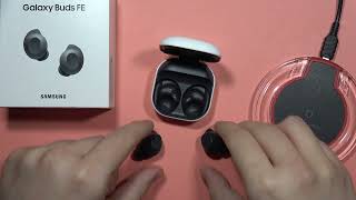 SAMSUNG Galaxy Buds FE Turn OnOff Transparency Mode earbuds [upl. by Sutherlan]