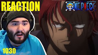 What Did Shanks Do One Piece Episode 1030 Reaction [upl. by Noiraa]