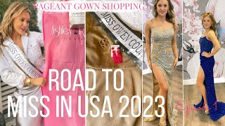 PAGEANT PREP VLOG  Pageant Headshot and Picking an Evening Gown  Road to Miss IN USA 2023 Ep 1 [upl. by Emelita]