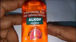 Alkof Orange Cough Syrup full review in hindi [upl. by Reema855]