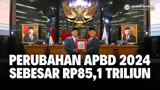 Sah Perubahan APBD DKI Jakarta 2024 Sebesar Rp851 Triliun [upl. by Lectra]