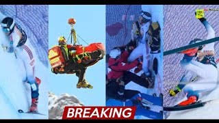 Norwegian skier Aleksander Aamodt Kilde ‘grateful’ for support after being airlifted to hospital fo [upl. by Ajat]