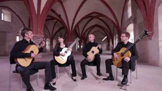 Barrios Guitar Quartet plays Santiago de Murcia  Fandango [upl. by Maggee511]