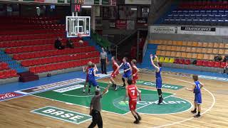 Basketwedstrijd u 16 OKAPI vs KORTRIJK dd 011219 [upl. by Susie]