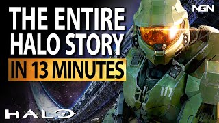 The Entire HALO Story in 13 Minutes [upl. by Aihsemaj]