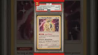 PSA 10 Shining Arceus 5773 Holo Rare Shining Legends Pokemon Card Sun amp Moon [upl. by Nnyleahs]