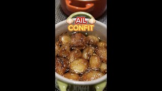 RECETTE 🧄 Ail CONFIT 👨‍🍳 [upl. by Netsyrc511]