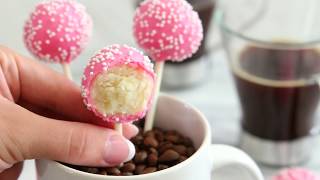 Starbucks Birthday Cake Pop Copycat Recipe [upl. by Nilad]