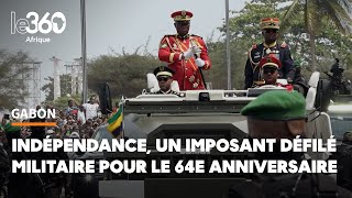 Gabon le 64e anniversaire de l’indépendance célébré sous l’ère de la transition militaire [upl. by Eralcyram]