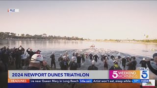 Thousands flock to Orange County for world’s longest running triathlon [upl. by Atiuqrahc]