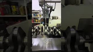 FORD MUSTANG GT 23L ECOBOOST High Performance Engine Reconditioning Process Part 34  Crankshaft [upl. by Atteroc]