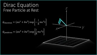 Dirac Equation Free Particle at Rest [upl. by Parsaye]