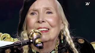 Joni Mitchell Wows Grammys With ‘Both Sides Now’ Her FirstEver Performance at the Awards Show [upl. by Kcir]