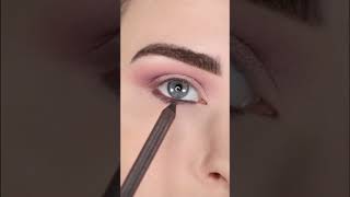 Huda Beauty Rose Quartz palette eyeshadow tutorial hudabeauty eyeshadowtutorial rosequartz [upl. by Shuman160]