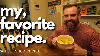 The BEST White chicken Chili recipe [upl. by Brandt149]