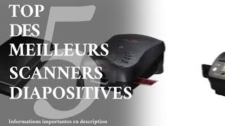 Top 5  Meilleurs scanners diapositives Comparatif  Avis [upl. by Atsocal]