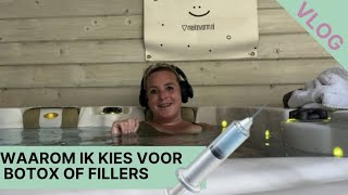 Ga ik voor botox of toch voor fillers en lekker samen lunchen VLOG235 Ingrid Speijer en pijn [upl. by Templer199]