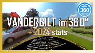 2024 VANDERBILT UNIVERSITY 360° VR driving tour [upl. by Dotti]