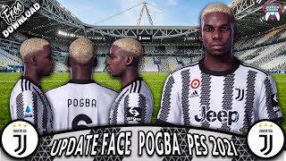 PES 2021  UPDATE FACE  POGBA  SIDER VERSION  PC [upl. by Reivax]