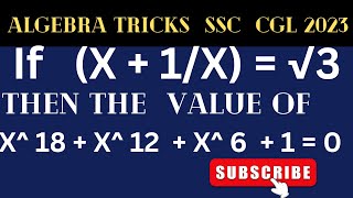 Algebra ssc cgl tier2 question RN Education by RN Sirshorts algebratricks [upl. by Bordie]