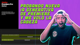 😯😯 Probé la IA de Adobe premierepro para Extender Videos y Quedé SIN PALABRAS adobemax [upl. by Atinnor54]