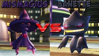 Pokemon battle revolution  Mismagius vs Banette [upl. by Brenner]