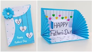 How To Make Beautiful Fathers Day Card • Fathers Day Pop Up Card • Happy Fathers Day Card 2024 [upl. by Bale]