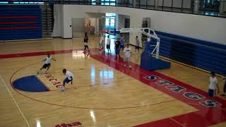 DeMatha Basketball Competitive Conditioning Drills 2010 [upl. by Farlie]