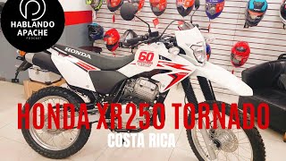 HONDA XR250 TORNADO ficha técnicaprecio Costa Rica [upl. by Thury]