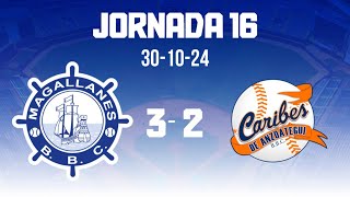 JORNADA 16 RESUMEN Caribes de Anzoátegui 2 Navegantes del Magallanes 3  2425 301024 [upl. by Pierette]