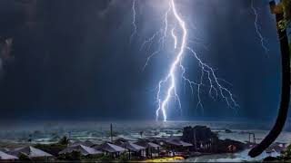 10horas fuertes lluvias tormentas sonidos de lluvia tormenta sonidos de la naturaleza sueño pro [upl. by Hulbig576]