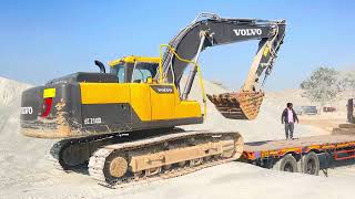 Volvo 210 Excavator loading videos FRA ENGINEERSofficials [upl. by Adiana]