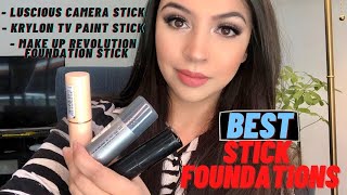 Best Stick Foundations In Pakistan Luscious Camera Stick  MakeUp Revolution  Krylon Paint Stick [upl. by Asilanna]