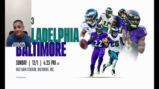 Ravens vs eagles nfl firstthingsfirst espn ravens eagles foxsports lamarjackson jalenhurts [upl. by Dola972]