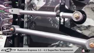 Rubicon Express 35 amp 45 Inch Superflex Short Arm Suspension System [upl. by Hoyt]